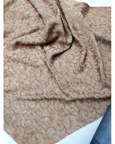 50 CM JACQUARD LUREX TEJIDO BROCADO ANCHO 150 CM