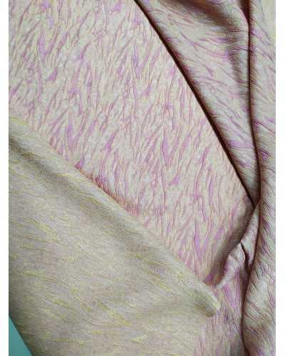 50 CM JACQUARD LUREX TEJIDO BROCADO ANCHO 150 CM