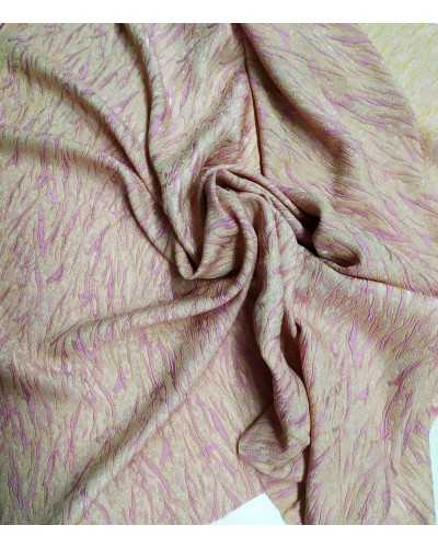 50 CM JACQUARD LUREX TEJIDO BROCADO ANCHO 150 CM
