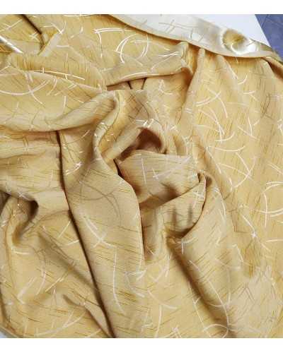 50 CM DOPPELSEITIGES JACQUARD-BETRIEBENES SEIDEN-CADY 150 CM HOCH