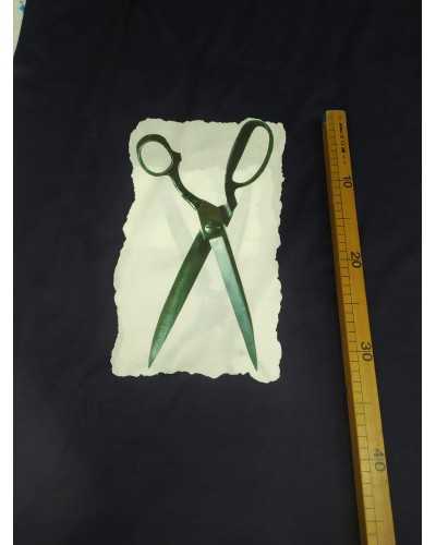 SCHERE AUS BAUMWOLLSTOFF, GROßE UND KLEINE SCHNEIDER, HOHE 150 CM