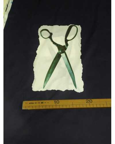 SCHERE AUS BAUMWOLLSTOFF, GROßE UND KLEINE SCHNEIDER, HOHE 150 CM