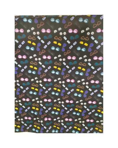 50 CM BAUMWOLLSTOFF MIT CRAFTS-DRUCK, 150 CM HOCH