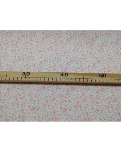 TISSU COTON IMPRIMÉ 50 CM ADOLESCENT 150 CM HAUT