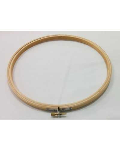 Circular wooden cross stitch frame for hand embroidery diameter 27