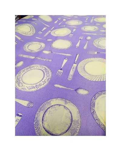 50 CM COTTON FABRIC UPHOLSTERY PRINTED PLATES 280 HIGH