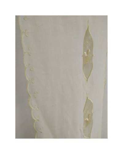 30 CM ANGEL ORGANZA MEDALLON TELA CORTINA 60 CM DE ALTO