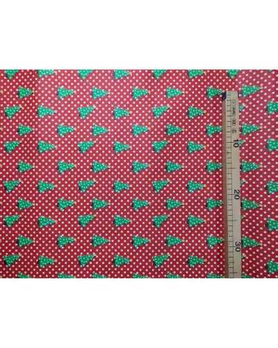 TOILE LENCI IMPRIMÉ NOËL 50 CM HAUTE 90