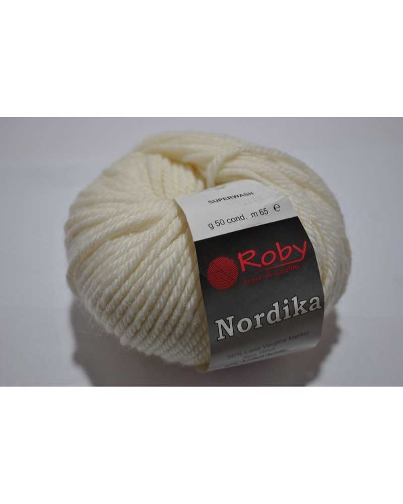 Wool Nordika roby ball of yarn 50 grams