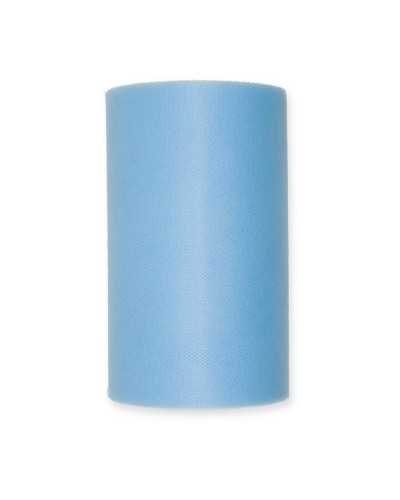 50 Meter einfarbiges Tüllband, 15 cm hoch