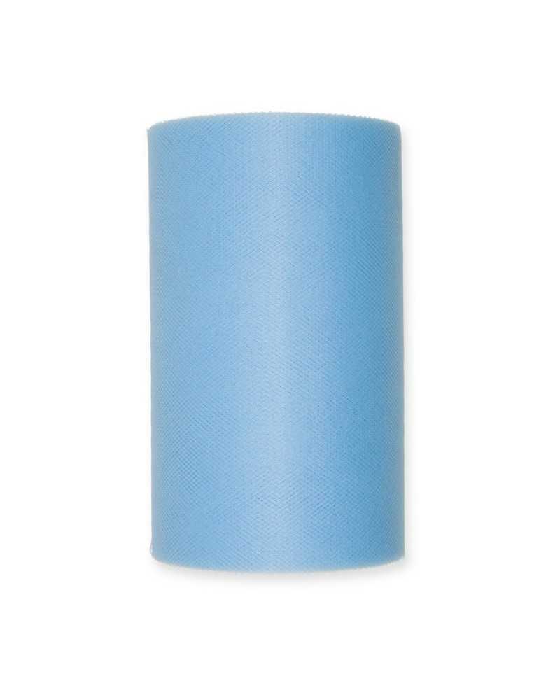 50 Mt Nastro Tulle Tinta Unita Alto 15 Cm