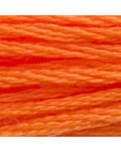 Mouliné Spécial DMC Stickerei-Strang ref. 117mc Orangeton