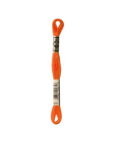 Mouliné Spécial DMC Stickerei-Strang ref. 117mc Orangeton