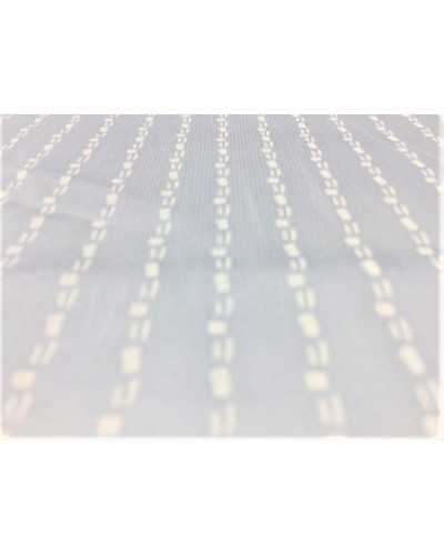 Milleriche Pure Cotton diseño de línea discontinua horizontal 150 cm