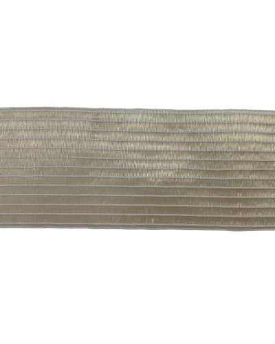 5 Mt Passamaneria Bordo Semitrasparente Rigato Alto 5 Cm