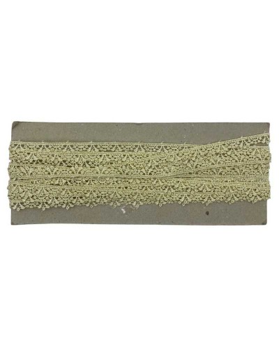 Passamaneria Macramè Puntina Crema Alta 1 Cm