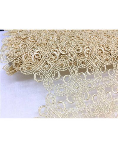 25 cm Macramè a metraggio ritagliabile disegno rombo alto 60 cm