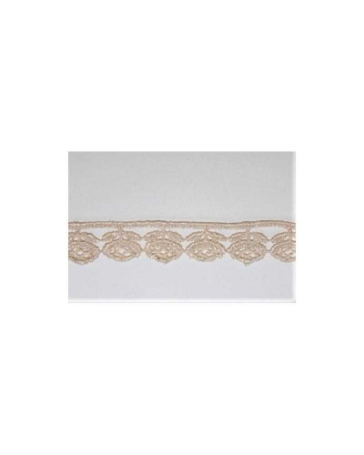 18,50 Mt Passamaneria Pizzo Macramè Puntina Fiore Alto 1 Cm