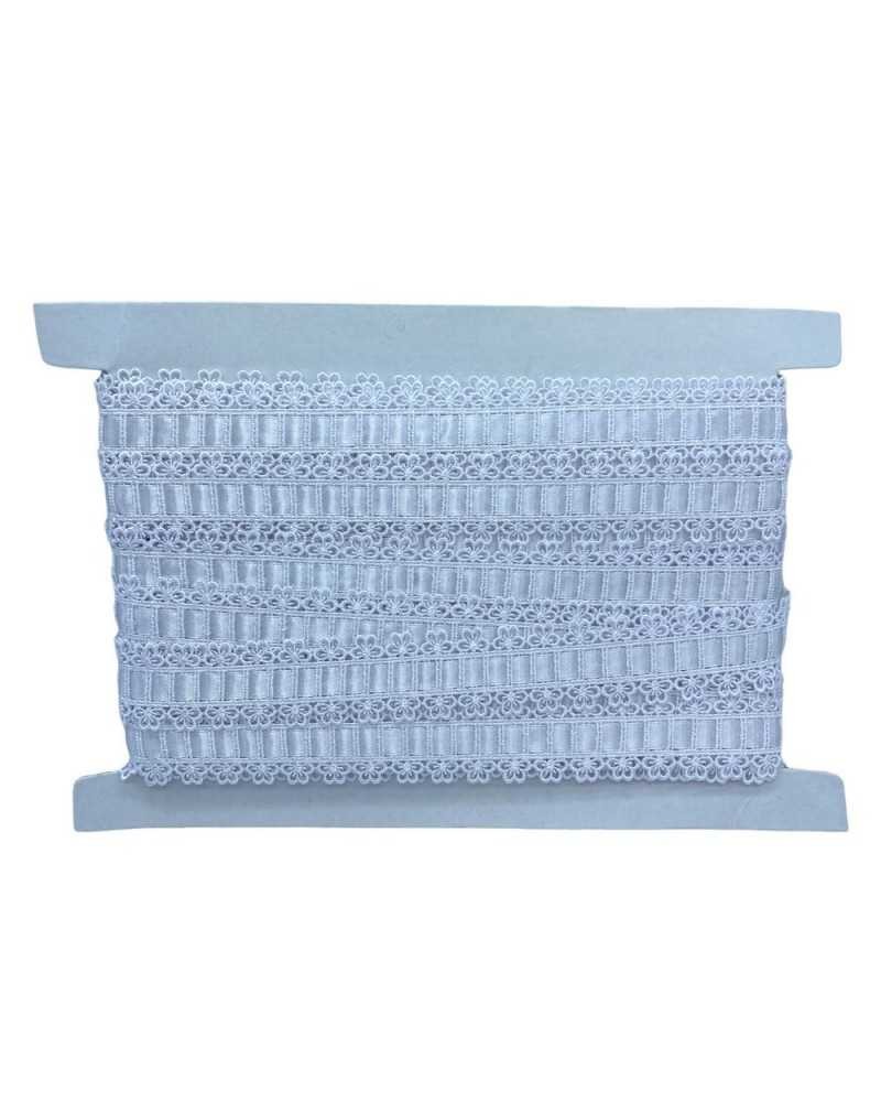 Mt 19 Passamaneria Pizzo Macramè Passanastro Raso Alto 3 Cm