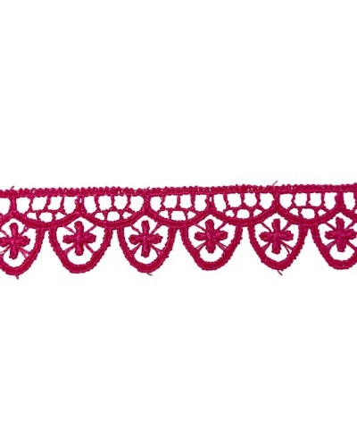 Passamaneria Pizzo Macramè Merletto Puntina Croce Alto 18 Mm