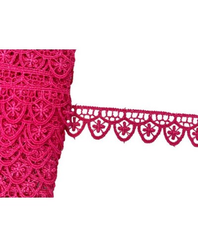 Passamaneria Pizzo Macramè Merletto Puntina Croce Alto 18 Mm
