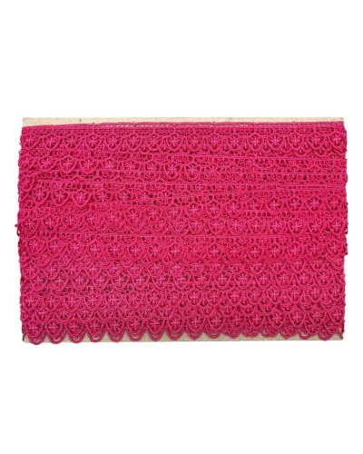 Passamaneria Pizzo Macramè Merletto Puntina Croce Alto 18 Mm