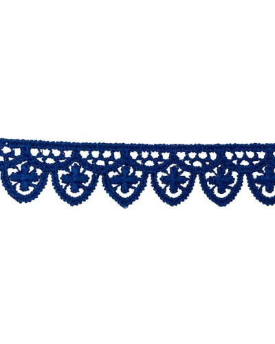 20,20 Mt Passamaneria Pizzo Macramè Pezza Puntina Croce Alto 18 Mm
