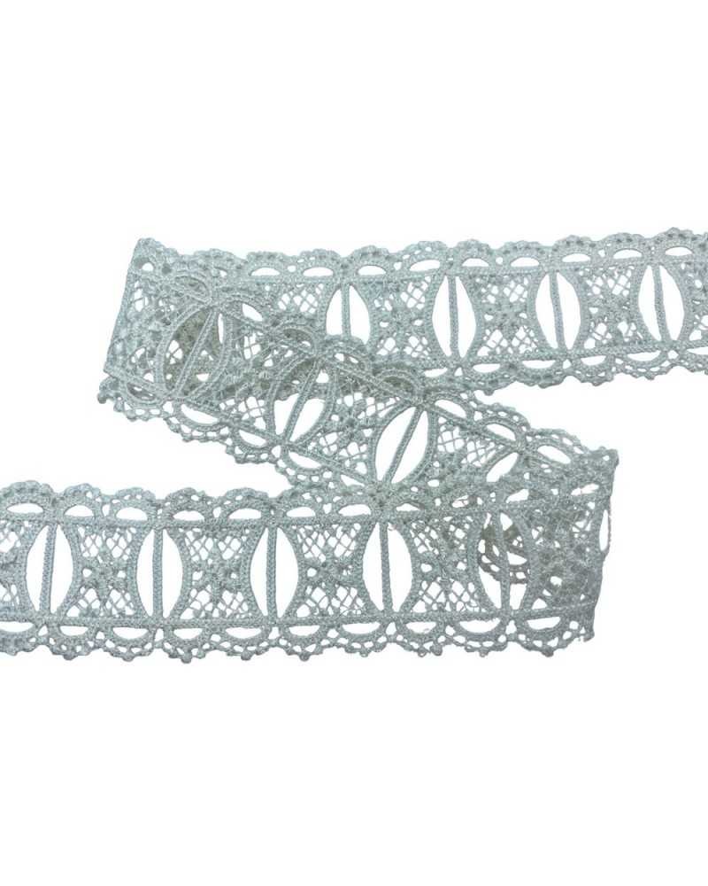 Passamaneria Pizzo Macramè Passanastro Tramezzo Ricamo Fiore Stella Alto 4 Cm