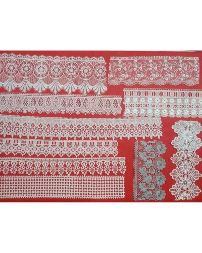 Stok Kit 10 Pezzi Assortiti Macramè Merletto Lavoretti Bambole