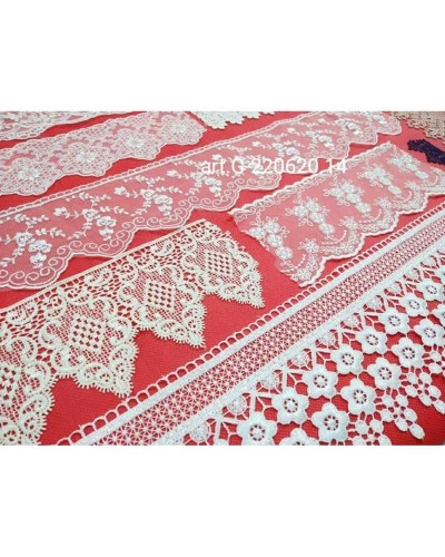 Stok Kit 10 Pezzi Assortiti Macramè Tulle Merletto Lavoretti Bambole