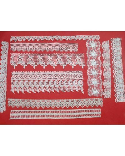 Stok Kit 10 Pezzi Assortiti Macramè Merletto Lavoretti Bambole