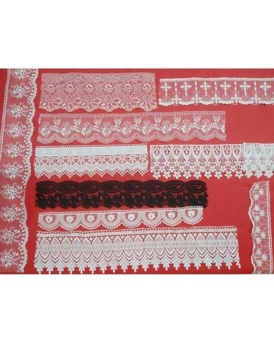 Stok Kit 10 Pezzi Assortiti Macramè Merletto Lavoretti Bambole