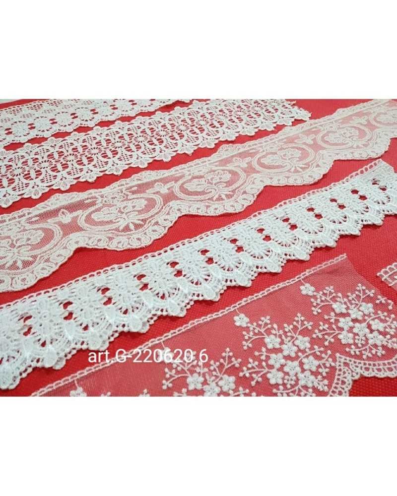 Stok Kit 10 Pezzi Assortiti Macramè Merletto Lavoretti Bambole
