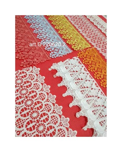 Stok Kit 10 Pezzi Assortiti Colorato Macramè Merletto Lavoretti Bambole