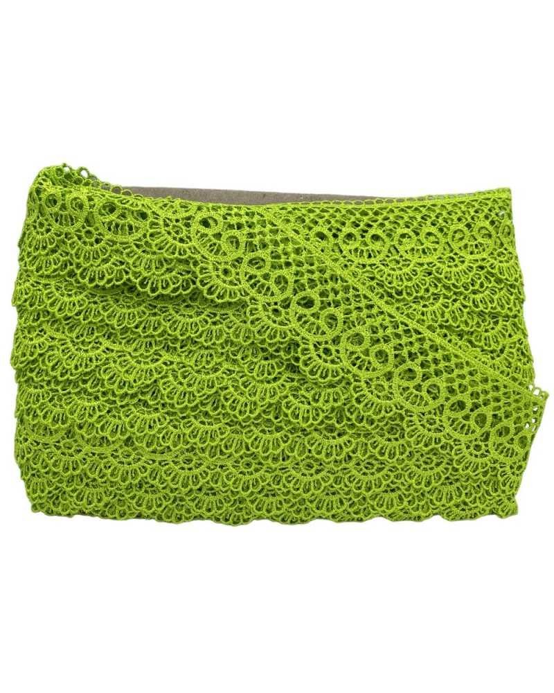 19 Mt Passamaneria Pizzo Macramè Merletto Archetti Smerlato Alto 5 cm