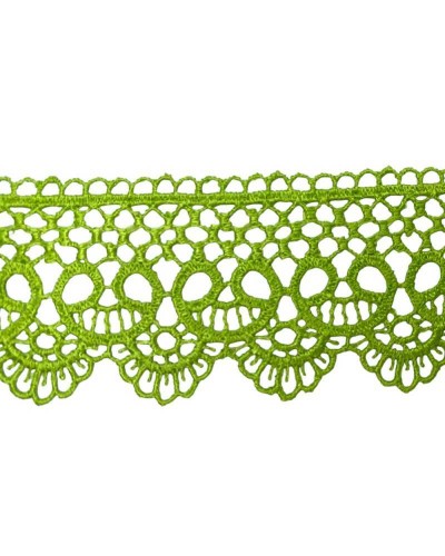 19 Mt Passamaneria Pizzo Macramè Merletto Archetti Smerlato Alto 5 cm