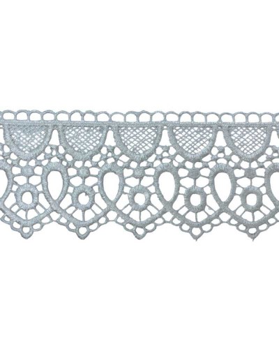 19,30 Mt Passamaneria Pizzo Macramè Merletto Forma Cuore Alto 6 Cm
