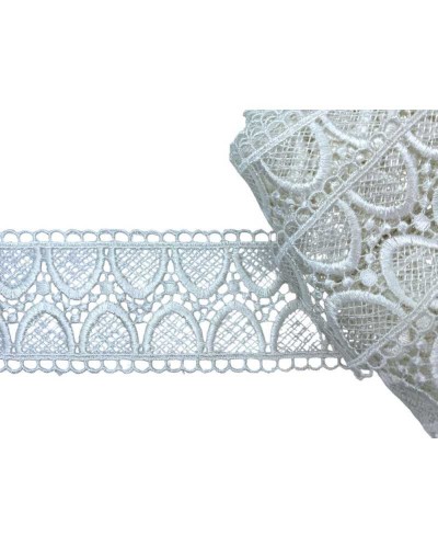 Passamaneria Pizzo Macramè Merletto Tramezzo Bordo Forma Archi Alto 6 Cm