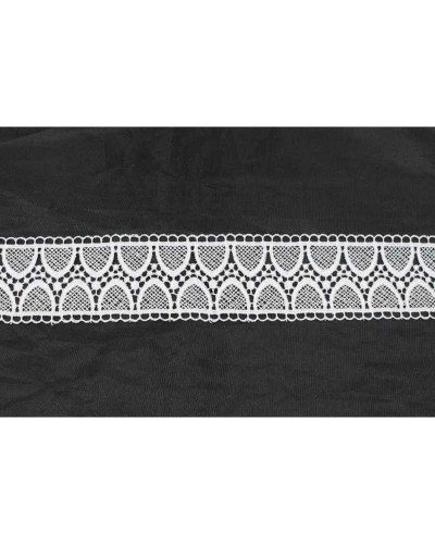 19,30 Mt Passamaneria Pizzo Macramè Merletto Tramezzo Bordo Forma Archi Alto 6 Cm