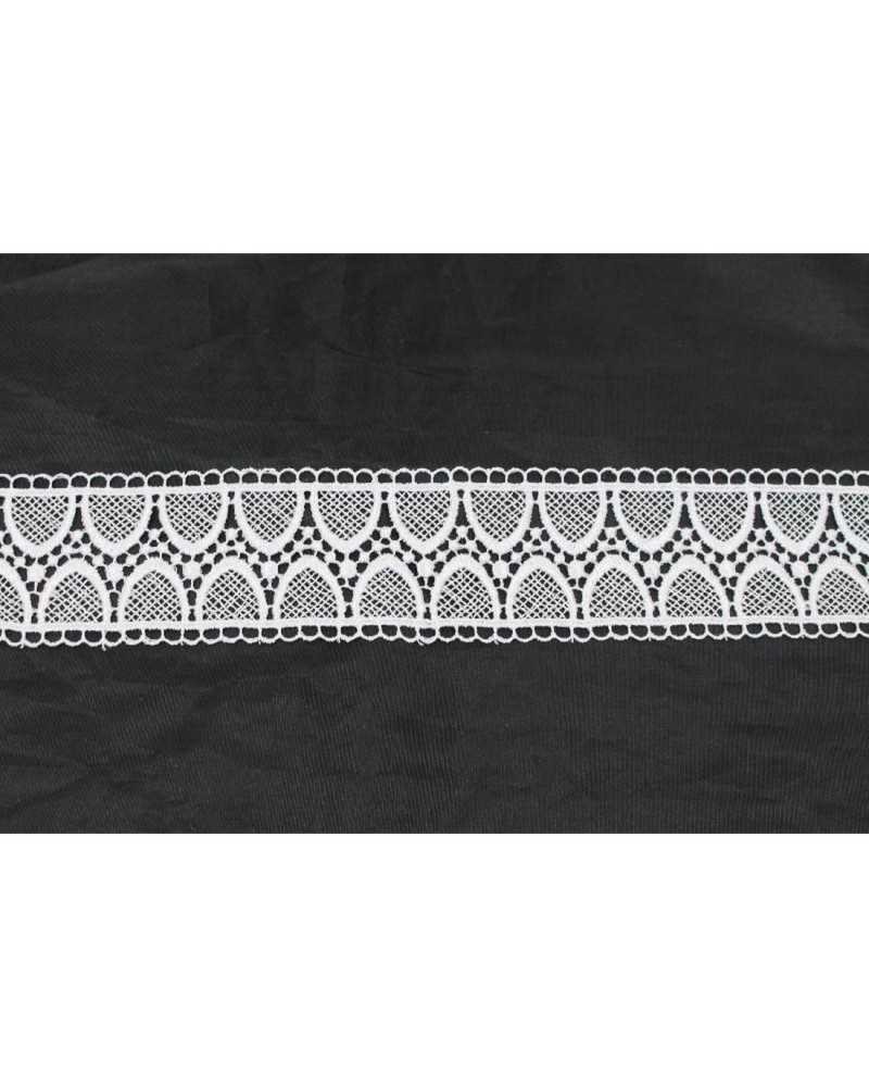 19,30 Mt Passamaneria Pizzo Macramè Merletto Tramezzo Bordo Forma Archi Alto 6 Cm