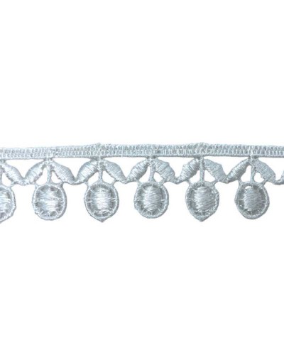 Passamaneria Pizzo Macramè Merletto Fiore Tondo Puntina Alto 2 Cm