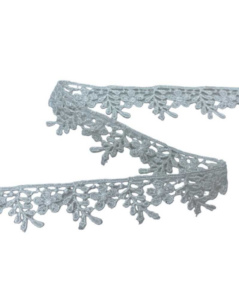 Passamaneria Pizzo Macramè Merletto Fiore Rami Foglie Puntina Alto 2 Cm