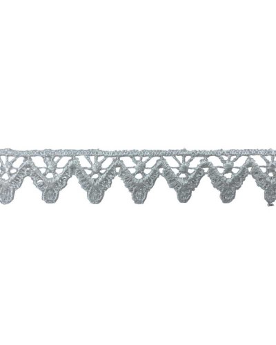 18,80 Mt Passamaneria Pizzo Macramè Merletto Triangolo Puntina Alto 2 Cm