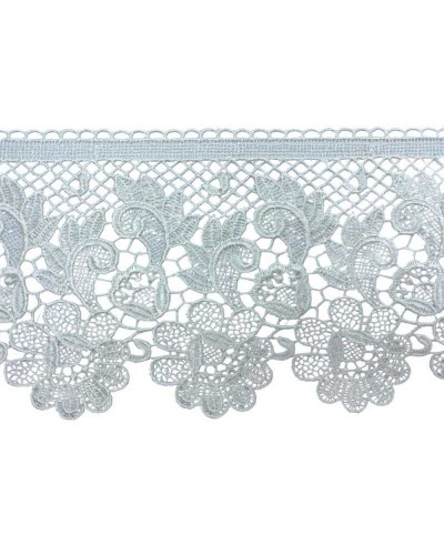 Passamaneria Pizzo Merletto Macramè Fiore Smerlato Alto 11 Cm