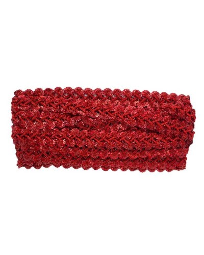 Passamaneria FS Paillettes Pizzo Tramezzo Bordo Alto 2,5 Cm