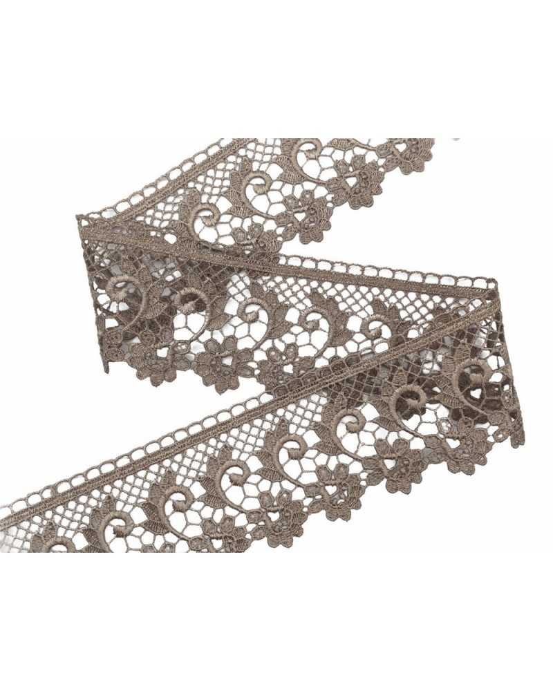Passamaneria Pizzo Macramè Merletto Fiore Punta Smerlato Alto 6 Cm