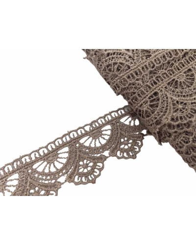 Passamaneria Pizzo Macramè Merletto Punta Smerlato Alto 3 Cm