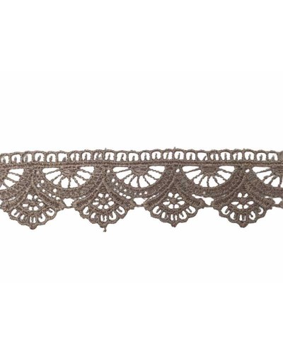Passamaneria Pizzo Macramè Merletto Punta Smerlato Alto 3 Cm