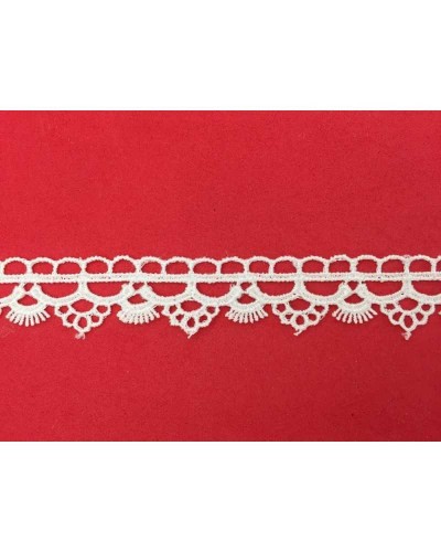 Passamaneria Merletto Pizzo Macramè Punta Archetto Sfrangiato Alto 2 Cm