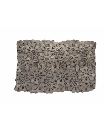 19,30 Mt Passamaneria Pizzo Macramè Merletto Fiore Ritagliabile Alto 9 Cm